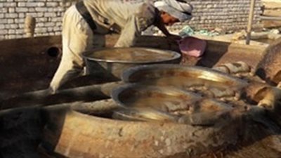 إزالة 20 طاحونة مخالفة لاستخراج معدن الذهب الخام في أسوان