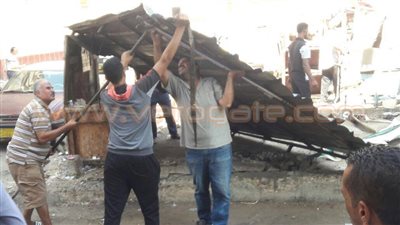 بالصور.. حملة مكبرة لإزالة الإشغالات ببورسعيد
