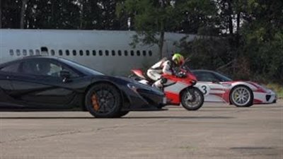 بالفيديو.. ماكلارين B1 تتحدى بورش 918 سبايدر ودوكاتي 1199