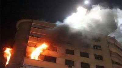 مصرع طفلة وإصابة شاب في حريق شقة بالدقهلية