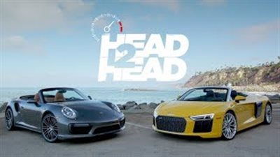 بالفيديو.. «بورش» تقارن بين سيارتها «911 تيربو» و«أودي R8 V10»