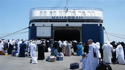 ميناء نويبع يستقبل الفوج الأول للحجاج