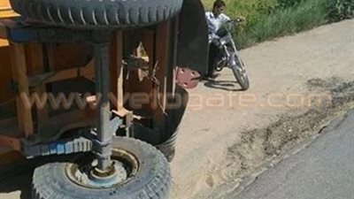 فتح طريق «الملكيين - قهبونة» بالشرقية بعد رفع آثار حادث انقلاب مقطورة