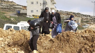 تقرير دولى: إسرائيل تجبرعائلات فلسطينية على مغادرة منازلها لإجراء تدريب عسكرى