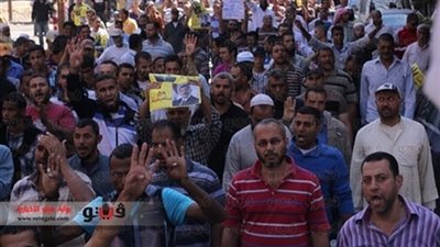 وصول مسيرات لأنصار الجماعة الإرهابية إلى حلمية الزيتون