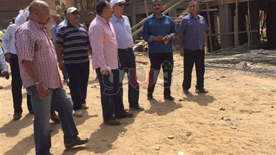 وزير الإسكان ومحافظ أسوان يتفقدان مشروع تطوير منطقة الصحابي