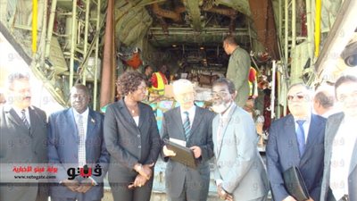 مأساة جنوب السودان.. «جوبا» تطلب الدواء والغذاء.. المبعوث المصرى يسلم «كير» شحنة مساعدات إنسانية.. السودانيون يتعهدون بتوصيلها للنازحين.. والقاهرة تبدى استعدادها لتقارب وجهات النظر