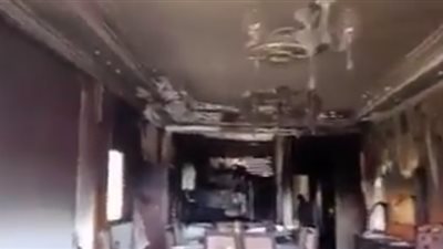 بالفيديو.. ماس كهربائي يتسبب في اشتعال منزل عروسة