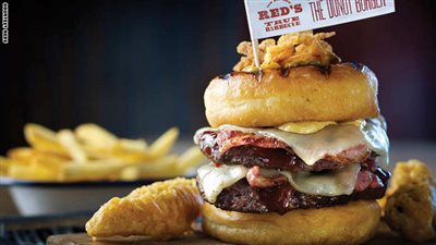 بالصور.. أكثر الأطعمة جنونًا في مطاعم الولايات المتحدة