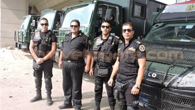 بالصور.. 3 تشكيلات أمن مركزي لتأمين الدراسة بجامعة دمنهور