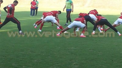 الأهلي يفتح مرانه 20 دقيقة للإعلام في التدريب الأخير قبل السوبر