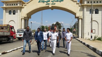 بالصور.. مدير أمن الإسماعيلية يتفقد الأكمنة الحدودية