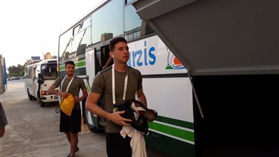 الاتحاد السكندري يصل ملعب رادس لمواجهة الترجي (صور)