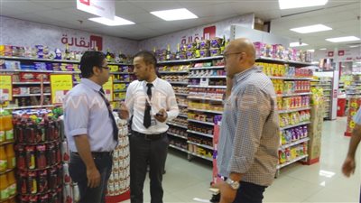 حملات الرقابة الإدارية على المجمعات الاستهلاكية بأسوان