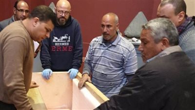 المتحف المصري الكبير يستقبل ٢٠٢ قطعة أثرية | صور