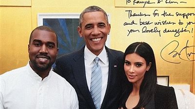 بالصور.. كيم كارداشيان وزوجها يشاركان في حملة لجمع التبرعات