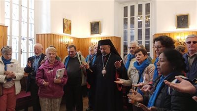 بطريرك الكاثوليك لوفد فرنسي: المصريون أكثر الشعوب بساطة وفكاهة