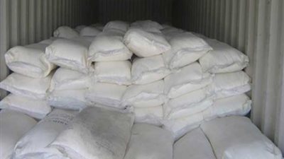 ضبط 2100 كيلو أرز قبل تهريبها إلى قطاع غزة