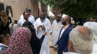 بالصور.. أحمد خير الله يتفقد مدارس العامرية