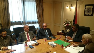 «الشرقاوي» يلتقي مدير «تحيا مصر» وممثل شركة سعودية لتصنيع الدواء