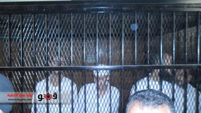 بالصور.. وصول متهمى أحداث شبرا الخيمة محكمة كفر شكر