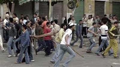 مشاجرة بالأسلحة البيضاء بين أولياء أمور بمدرسة العبور ببور فؤاد