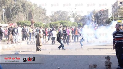 طلاب الجماعة الإرهابية يشعلون النيران بكلية الزراعة بالأزهر