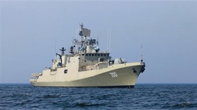 الفرقاطة «تريكاند» الهندية تشارك بمناورات بحرية في مصر