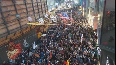 بالصور.. تظاهرات حاشدة في تركيا تصف أردوغان بـ«القاتل»