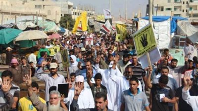 خطة الداخلية للسيطرة على مظاهرات الجماعة الإرهابية بشمال سيناء