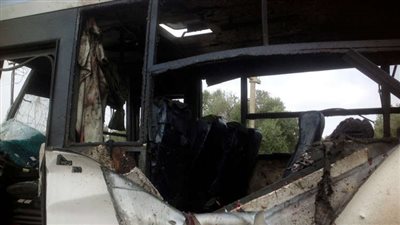 نجاة 40 مسافرا يمنيا من حادث انفجار إطار حافلة في السعودية