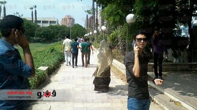 هدوء فى اليوم الأول بامتحانات جامعة المنصورة