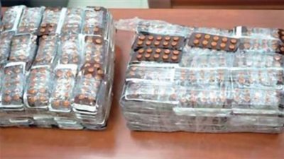 ضبط طالبين بحوزتهما 8 آلاف قرص مخدر بشبرا الخيمة