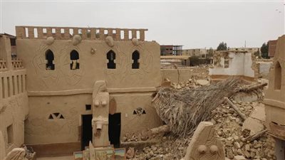 عقب انهيار جزئي.. 10 معلومات عن متحف بدر لتراث الفرافرة