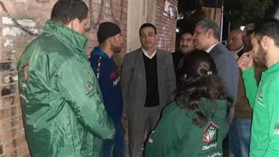 الوحدات المتنقلة بتضامن الإسكندرية تنقذ شابا من البرد بالشارع