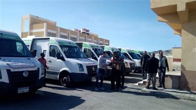 صحة البحر الأحمر: قافلة طبية علاجية بوحدة مرسى حميرة