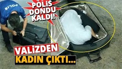 مفاجأة غير متوقعة للأمن التركي أثناء فتح حقيبة مسافرة (فيديو)