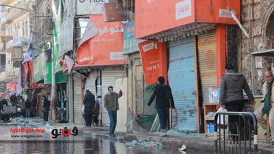 نيابة الدقهلية تبدأ النظر فى محاضر أصحاب المحال المتضررة