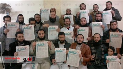 بالصور.. حزب النور بميت غمر يحشد للاستفتاء بـ