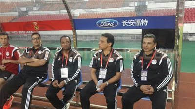 بالصور.. وصول المنتخب الأوليمبي لملعب استاد «شينج جوا» بالصين