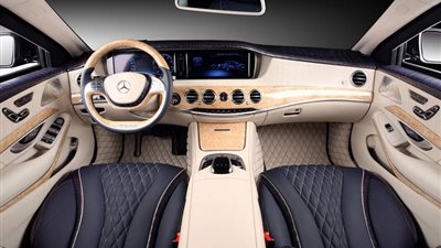 بالصور.. «مرسيدس» تطرح «s كلاس» المصفحة بجلد التمساح