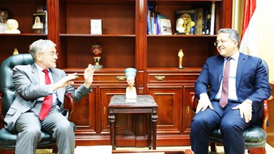 وزير الآثار يستقبل سفير ألمانيا بالقاهرة