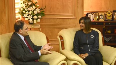 وزيرة الهجرة تلتقي سفير أرمنيا لبحث الاحتفاء بالجالية الأرمنية المصرية