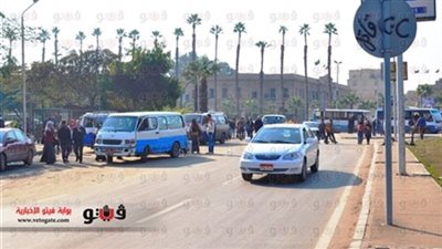 سيولة مرورية في ميدان «النهضة»