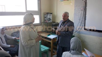 بالصور.. وكيل تعليم الإسماعيلية يتفقد مدارس المحافظة