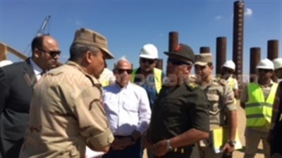 بالصور.. «فودة»: انتهاء 20% من أعمال تمهيد النفق الشمالي ببورسعيد