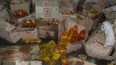 ضبط 35 كيلو زيوت غير صالحة للاستخدام الآدمي بالإسماعيلية