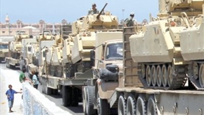 القبض على 12 عنصرا إرهابيا وتدمير 10 سيارات جنوب الشيخ زويد