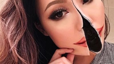 بالصور.. فنانة مكياج تخلق صورا مذهلة دون استخدام الفوتوشوب