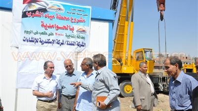 محافظ الجيزة: إنشاء محطة مياه الحوامدية بتكلفة 170 مليون جنيه
